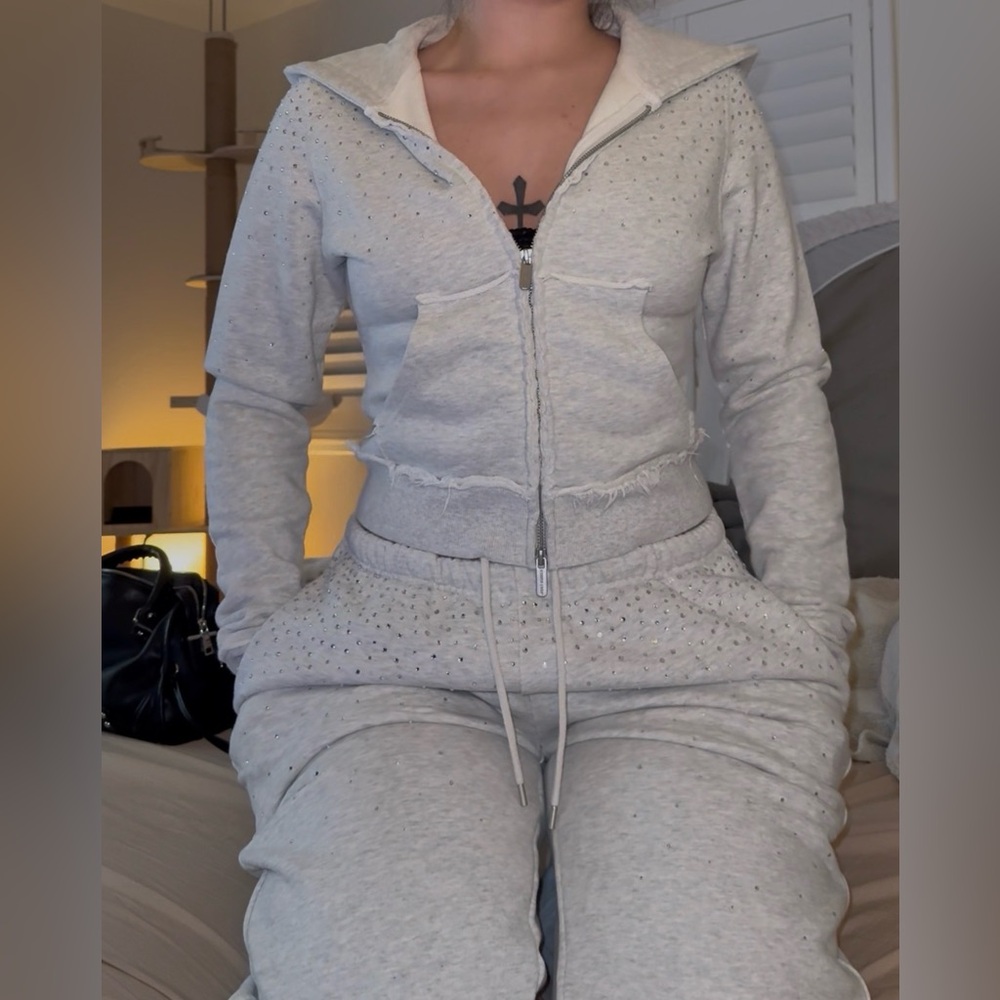 Hidden Cult Rhinestone Hoodie
